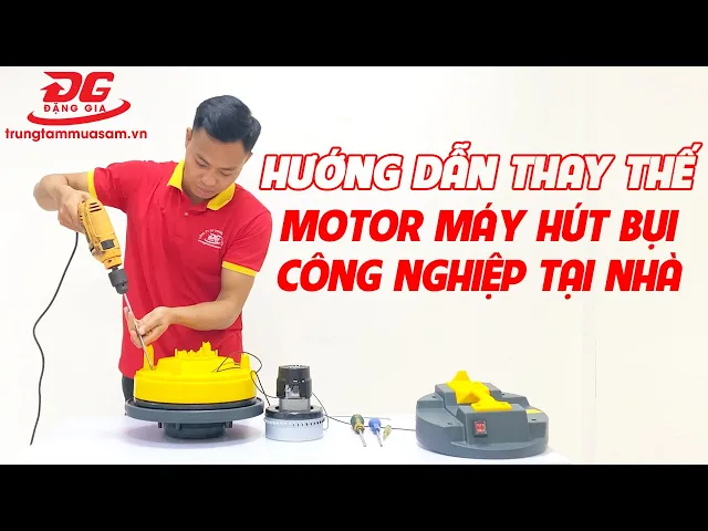 Motor máy hút bụi 1200W 4
