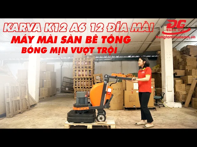 Máy mài sàn bê tông K12 A6 (có biến tần) 6