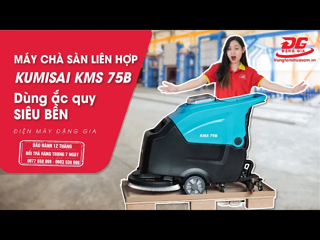 Máy chà sàn liên hợp Kumisai KMS 75B 7