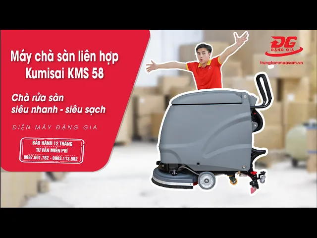 Máy chà sàn liên hợp Kumisai KMS 58 6
