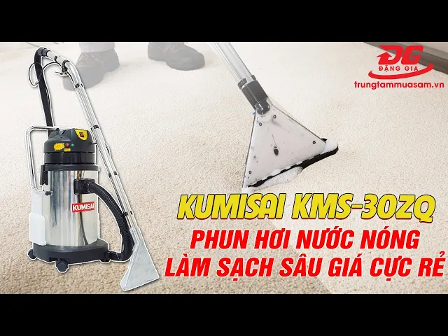 Máy giặt thảm phun hút hơi nước nóng Kumisai KMS-30ZQ 6