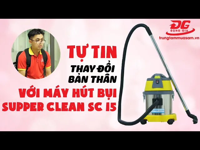 Máy hút bụi văn phòng Supper Clean SC15 8
