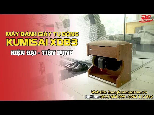 Máy đánh giày gia đình tự động KUMISAI XDB3 7