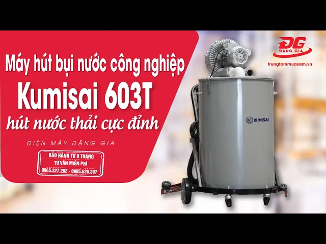 Máy hút bụi công nghiệp Kumisai KMS 603T 5