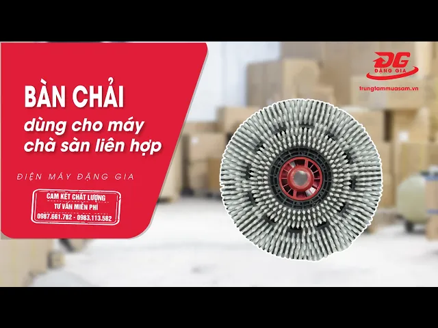 Bàn chải máy chà sàn liên hợp 3