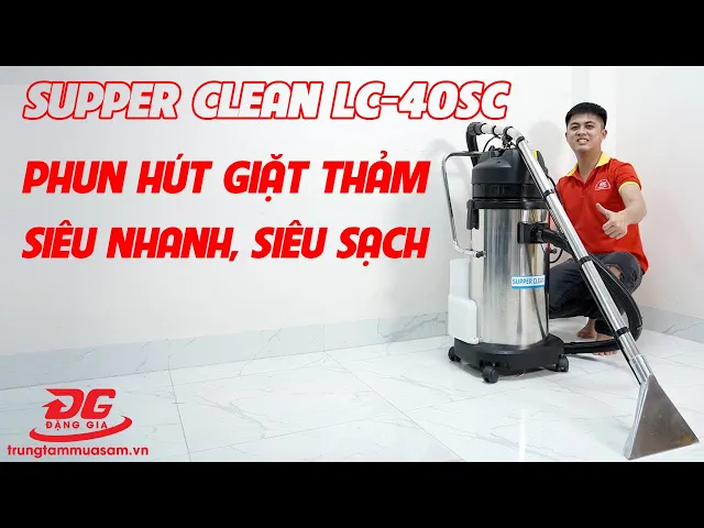 Máy phun hút giặt thảm Supper Clean LC-40SC 7