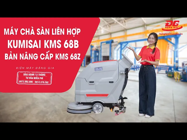 Máy chà sàn liên hợp Kumisai KMS 68B 5