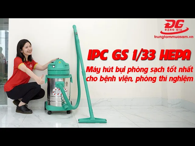 Máy hút bụi cho phòng sạch IPC GS 1/33 HEPA 7