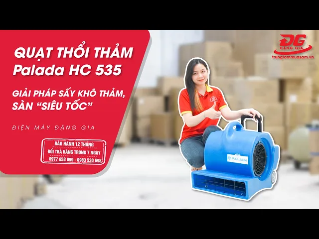 Quạt thổi thảm Palada HC 535 6