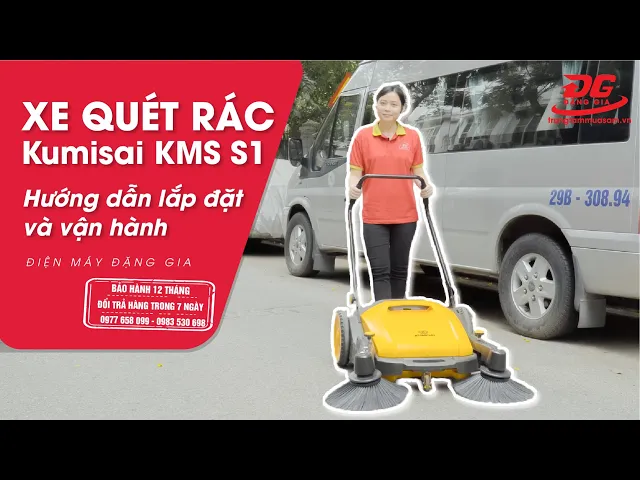 Xe quét rác Kumisai KMS-S1 10