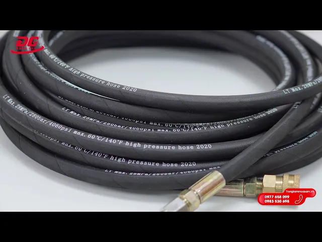 Dây rửa xe lõi thép (bố thép) model: LT-20M 5