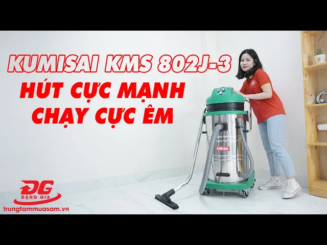 Máy hút bụi công suất lớn Kumisai KMS802J-3 6
