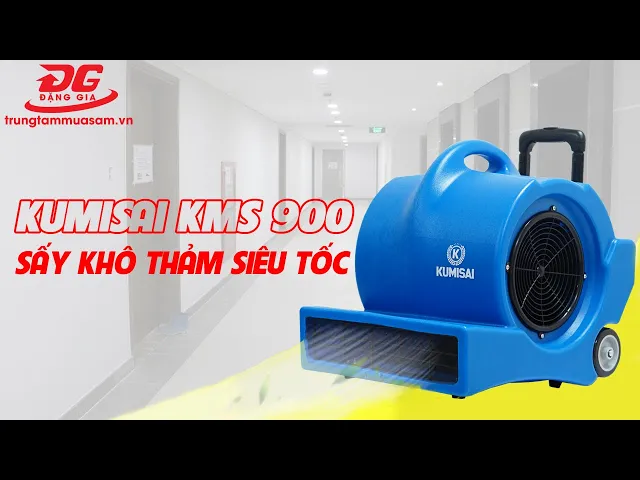 Quạt sấy thảm công nghiệp Kumisai KMS 900 5