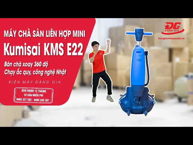 Máy chà sàn liên hợp mini Kumisai KMS-E22 10