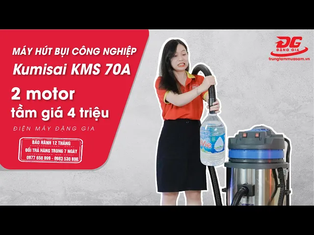 Máy hút bụi công nghiệp Kumisai KMS 70A 6