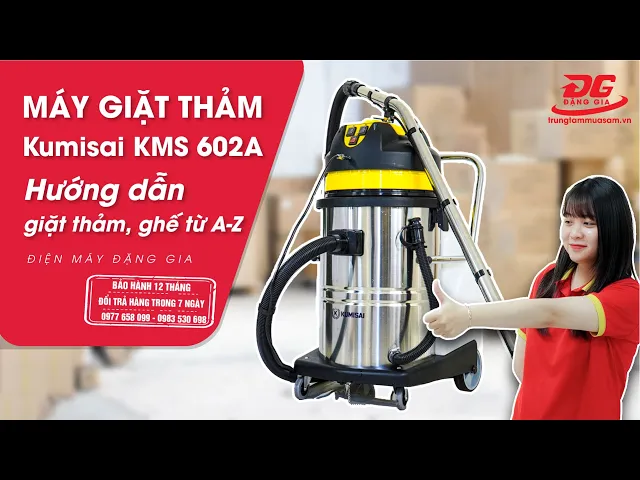 Máy giặt thảm phun hút Kumisai KMS-602A 6