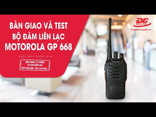 Bộ đàm Motorola GP 668 5