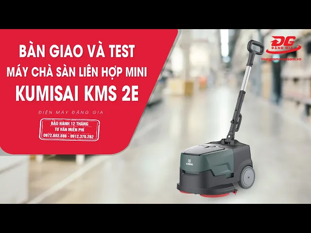 Máy chà sàn liên hợp mini Kumisai KMS 2E 6