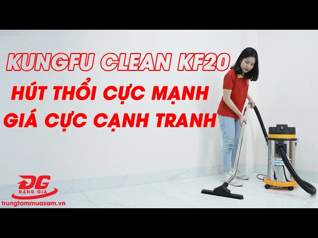 Máy hút bụi công nghiệp loại nhỏ Kungfu Clean KF 20 7