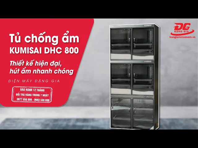Tủ chống ẩm Kumisai DHC 800 (800 lít) 6