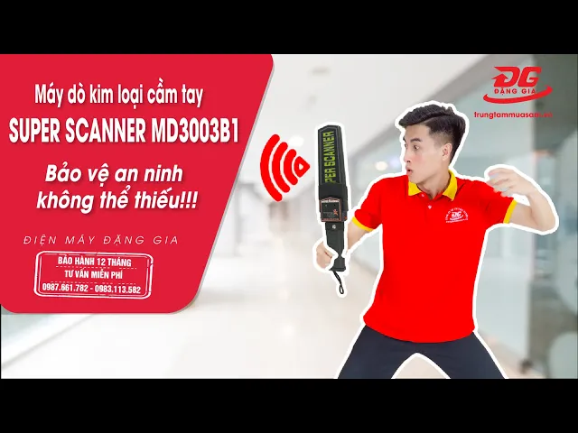 Máy dò kim loại Super Scanner MD 3003B1 6