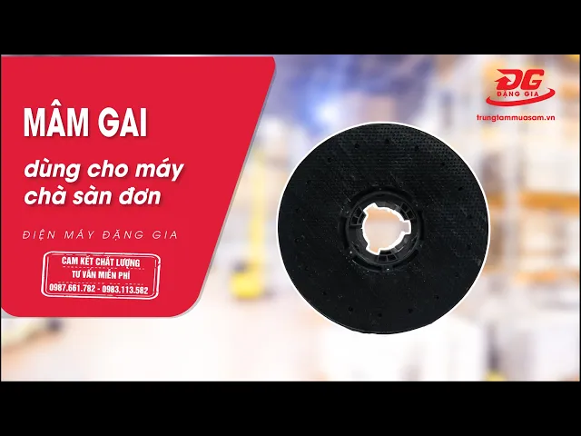 Mâm gai dùng cho máy chà sàn 5