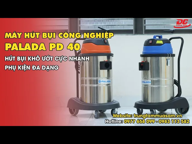 Máy hút bụi công nghiệp Palada PD40 7