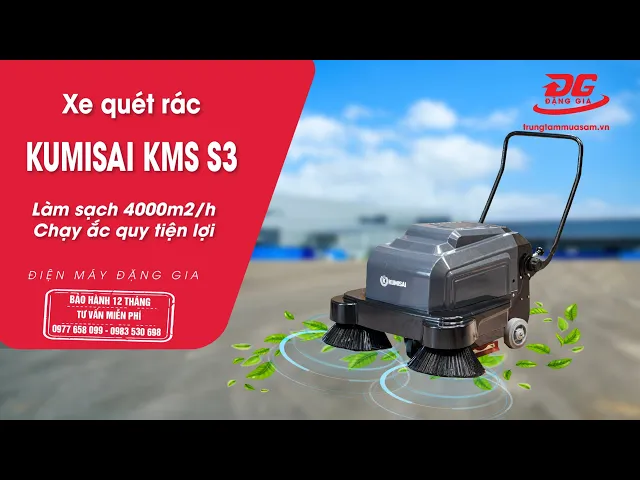 Xe quét rác Kumisai KMS S3 6