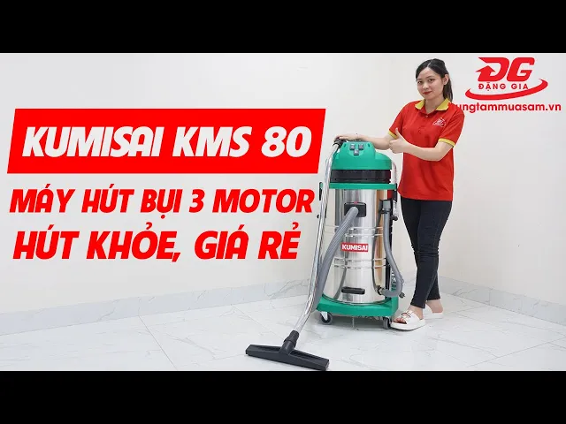 Máy hút bụi công suất lớn Kumisai KMS80 6