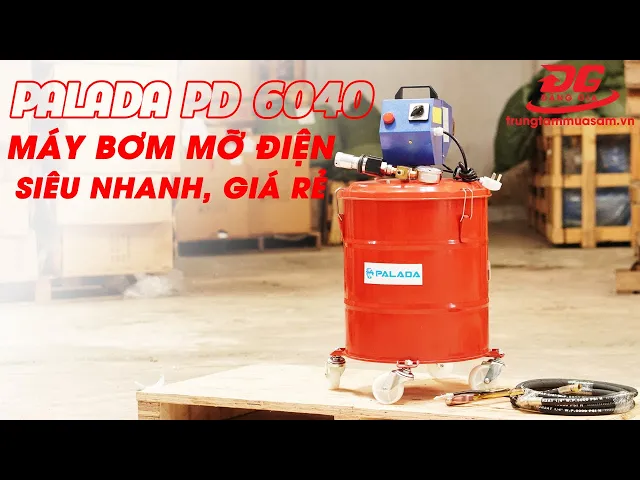 Máy bơm mỡ bằng điện Palada PD 6040  6