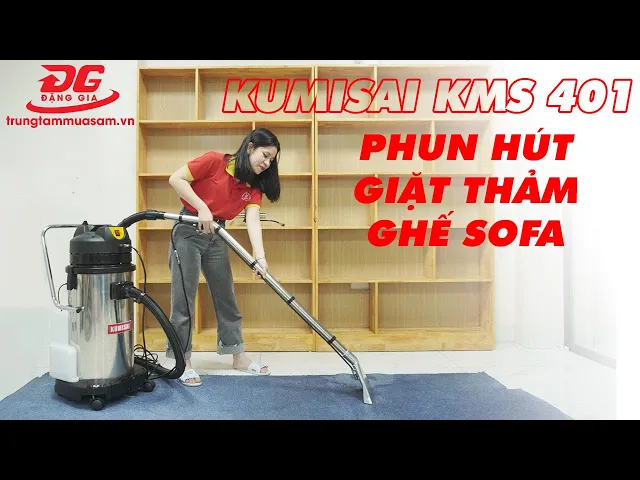 Máy giặt thảm phun hút Kumisai KMS 401C 8