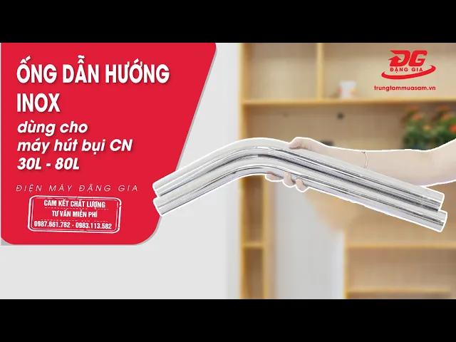 Ống dẫn hướng inox máy hút bụi 30L-70L-80L 5