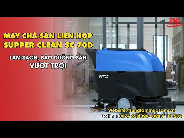 Máy chà sàn liên hợp Supper Clean SC-70D 5