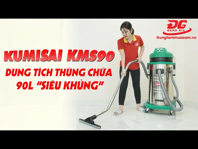 Máy hút bụi hút nước Kumisai KMS 90 7